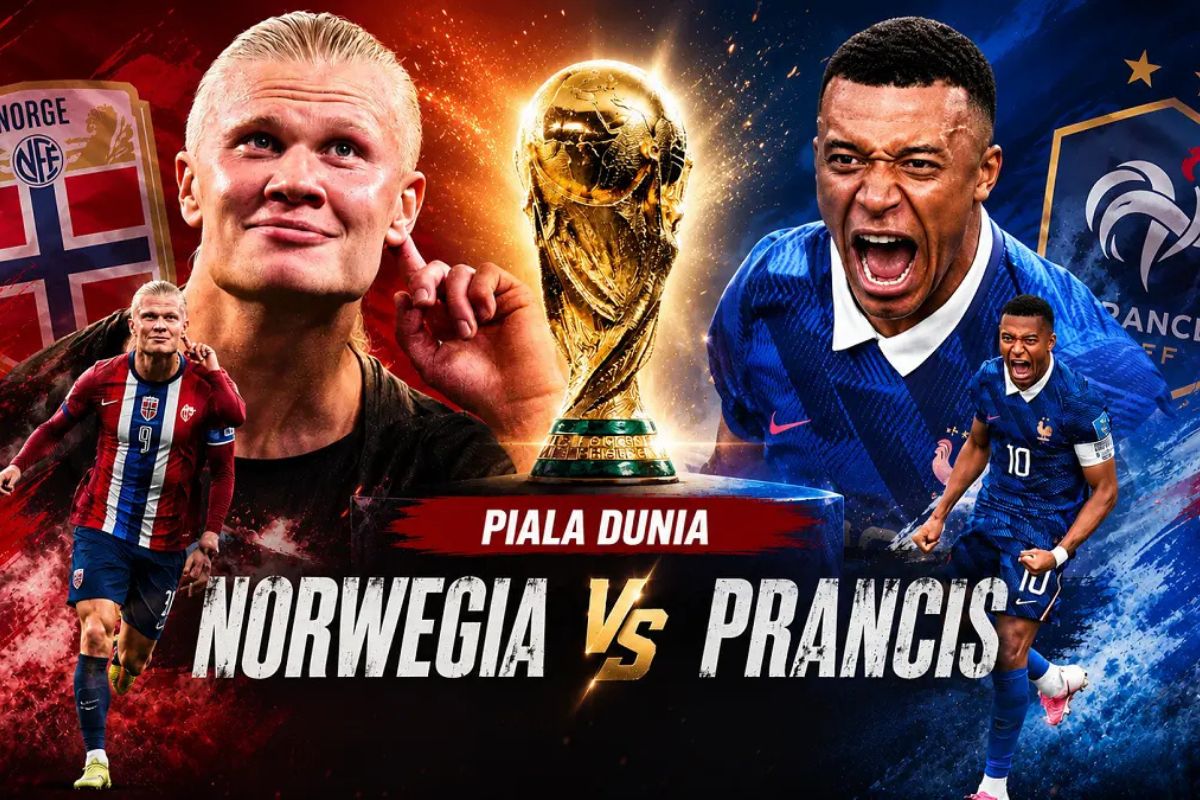 Prancis vs Norwegia: Duel Ketat Mbappe dan Haaland