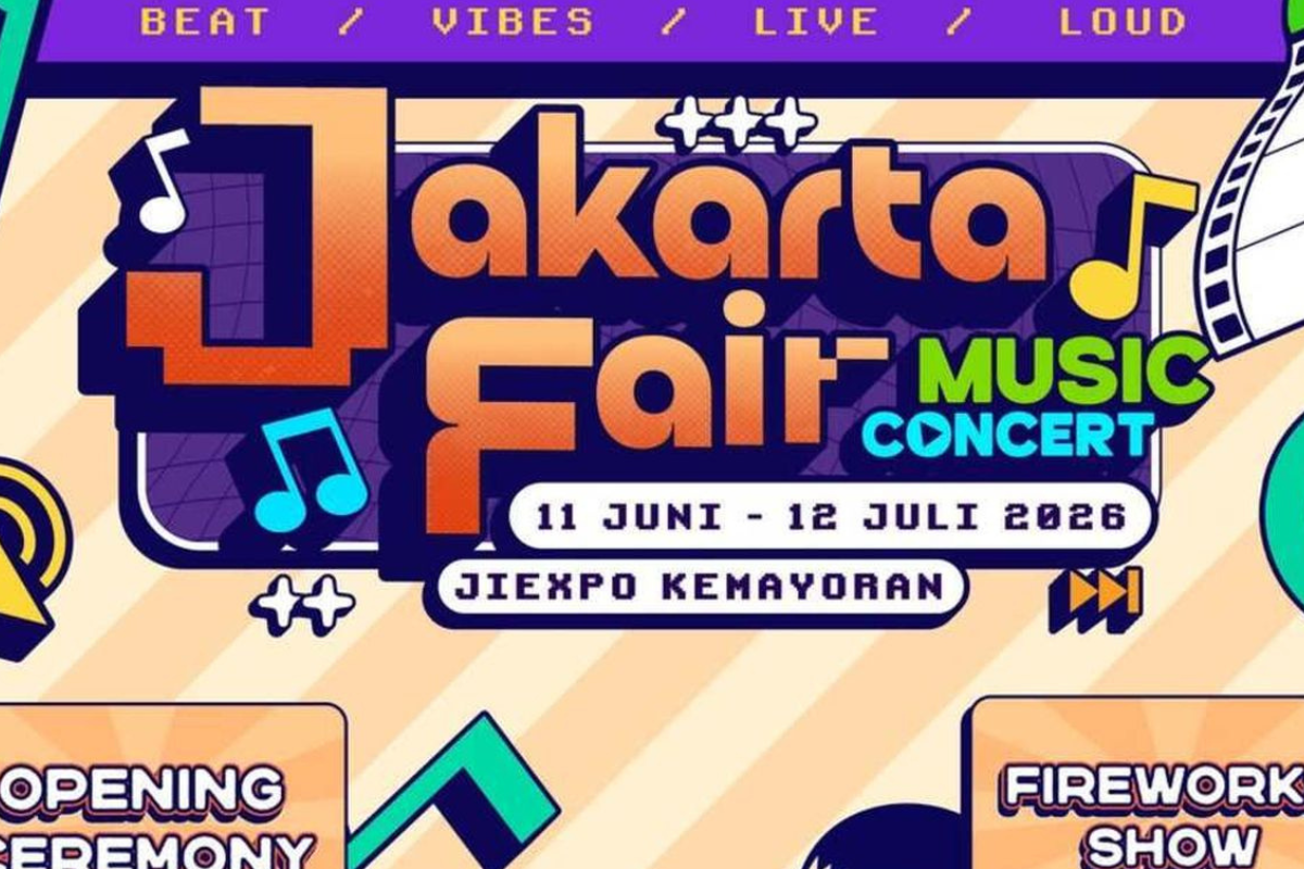 Pembukaan Jakarta Fair 2026 Diramaikan Pesta Kembang Api