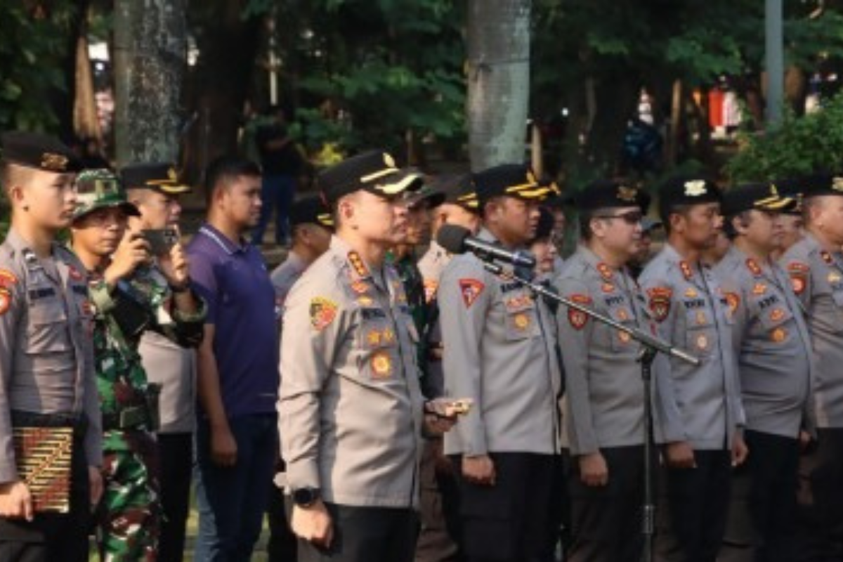 Siaga Unjuk Rasa, 4.263 Personel Gabungan Jaga Jakarta Pusat