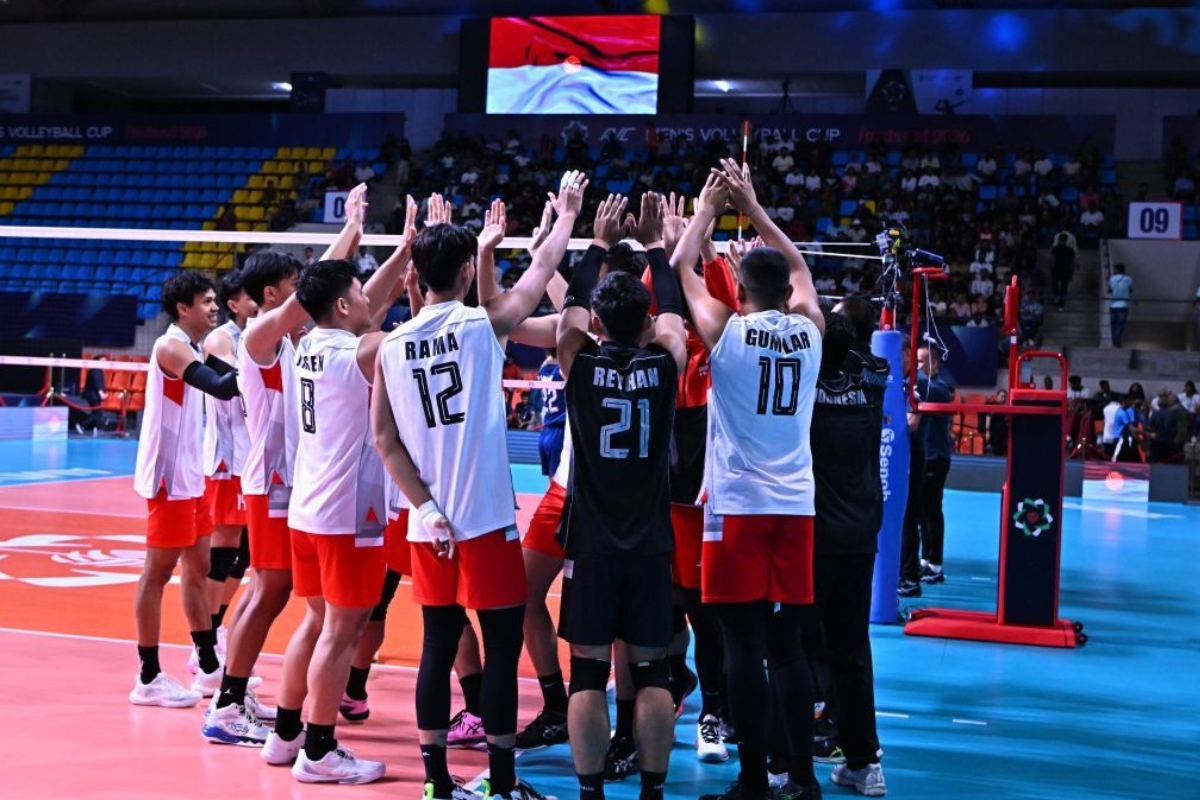 Cetak Sejarah, Timnas Voli Putra Indonesia Juara AVC Cup 2026