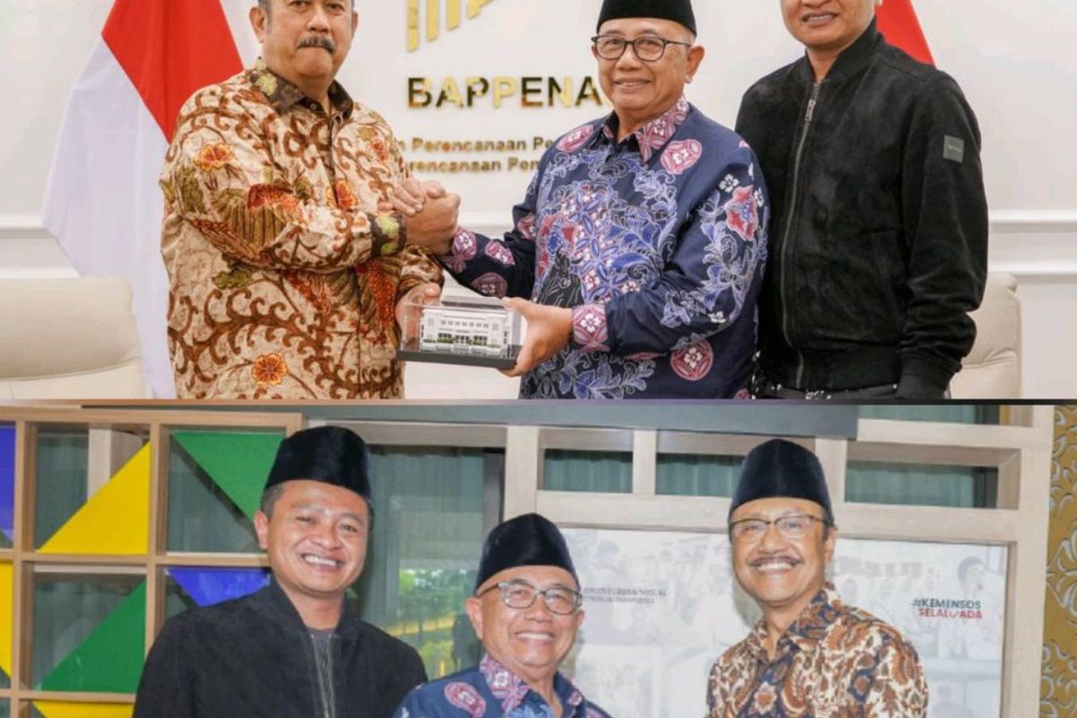Percepat Pembangunan, Pemkab Blitar Audiensi ke Bappenas dan Kemensos