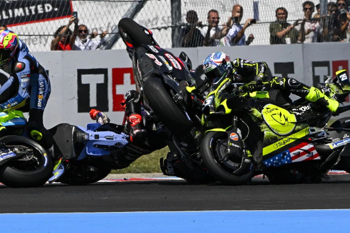 Picu Tabrakan di GP Hungaria, Jorge Martin Kena Double Long Lap Penalty