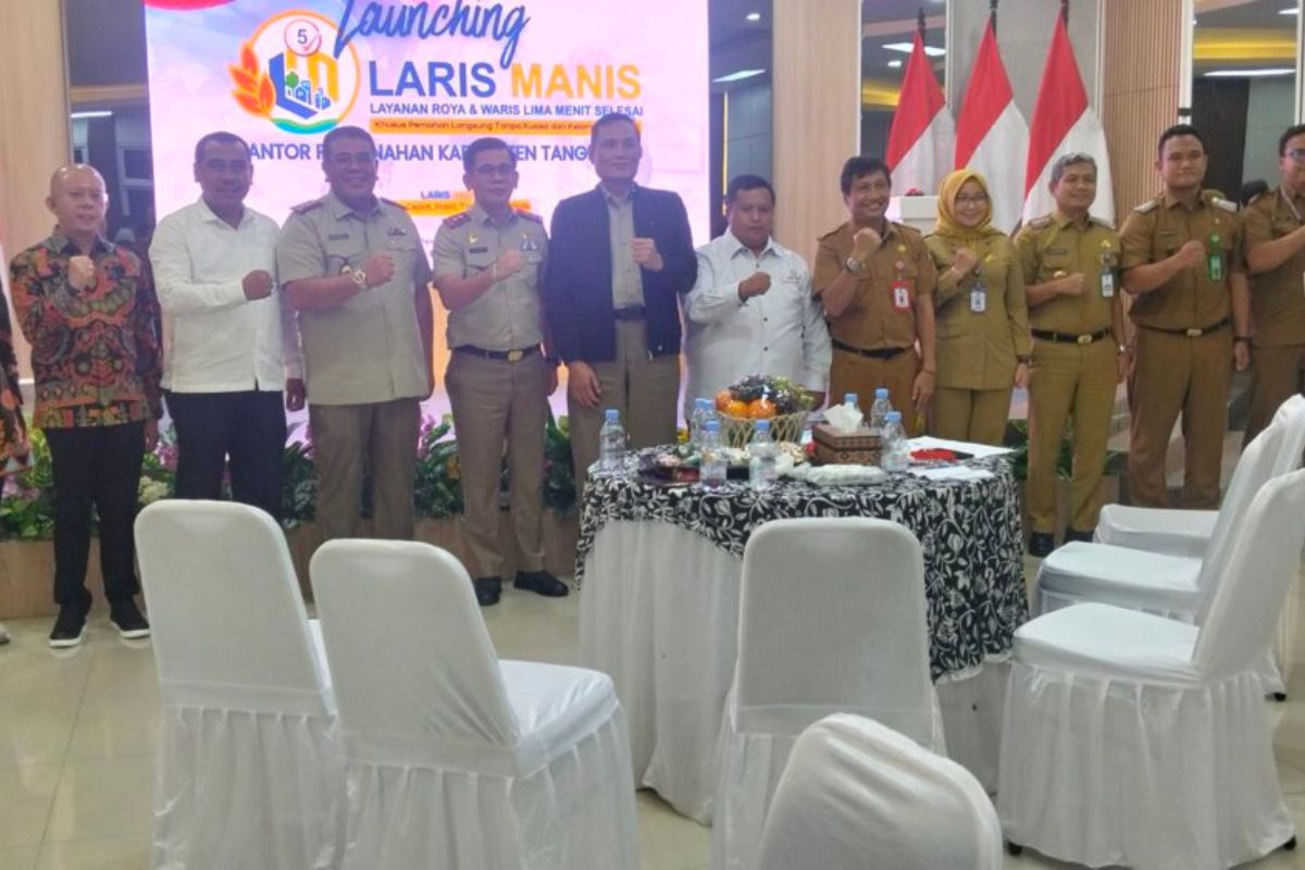 Kantah Tangerang Rilis LARIS MANIS, Urus Roya dan Waris Lebih Cepat