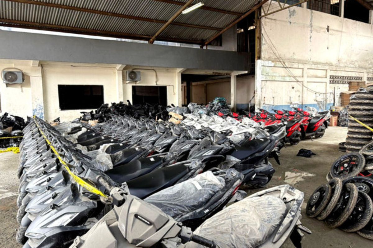 Berlabel Dealer, Gudang di Jaksel Ternyata Simpan 1.494 Motor Ilegal