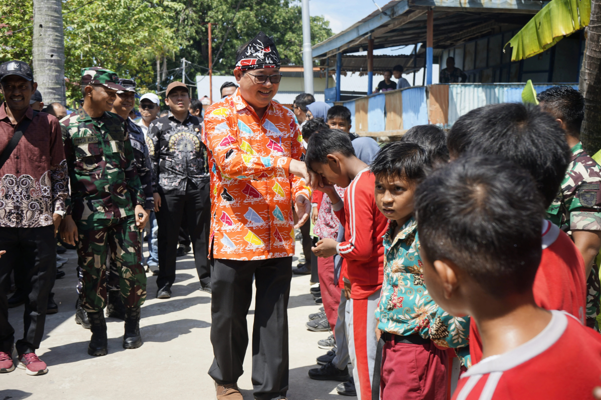 Warga Pulau Buku Limau Sambut Baik Kunjungan Pemkab Beltim