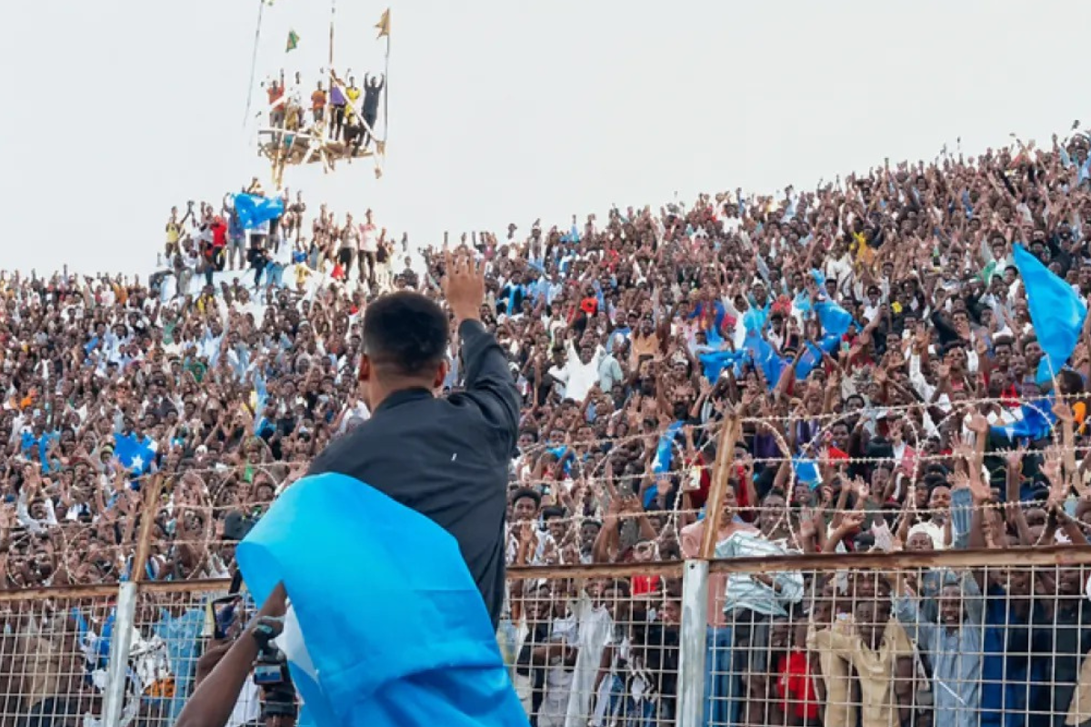 Ditolak Masuk AS, Wasit Somalia Disambut Bak Pahlawan di Kampung Halaman