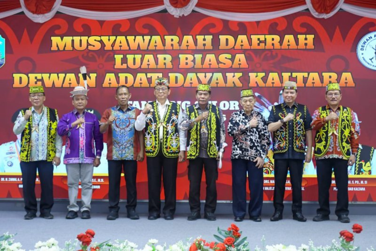 Gubernur Kaltara Buka Musdalub DAD untuk Perkuat Persatuan Adat