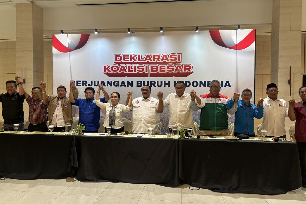 Koalisi Besar Serikat Pekerja Siap Kawal RUU Ketenagakerjaan