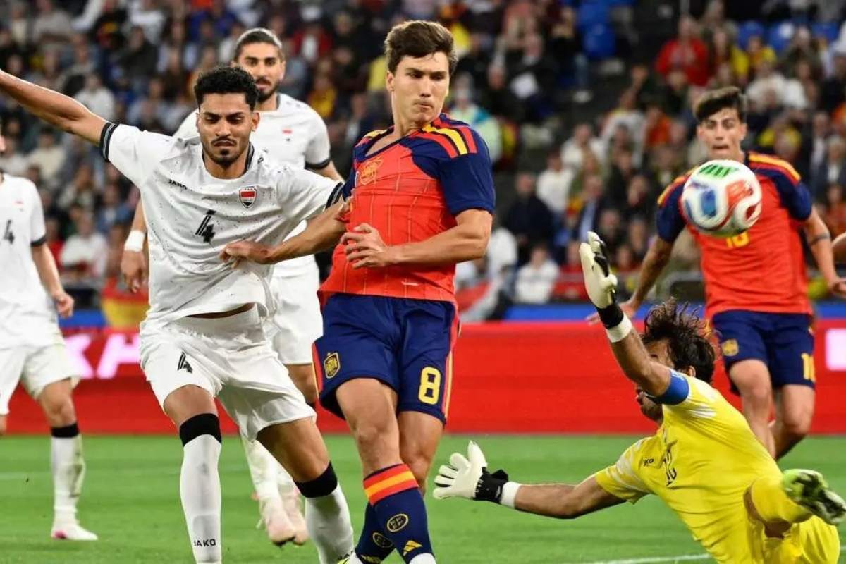 Laga Uji Coba Piala Dunia 2026: Irak Tahan Imbang Spanyol 1-1