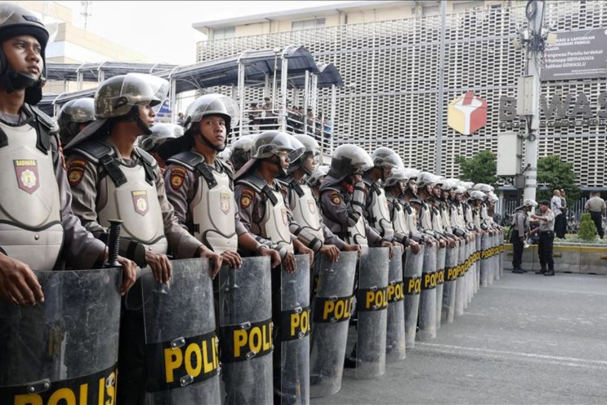 Amankan Dua Aksi Demo Hari Ini, Ribuan Personel Gabungan Disiagakan