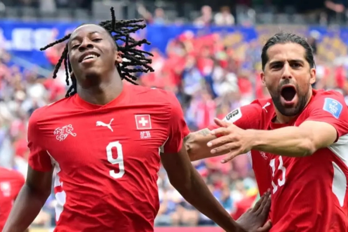 Tekuk Kanada 2-1, Swiss Segel Juara Grup B Piala Dunia 2026