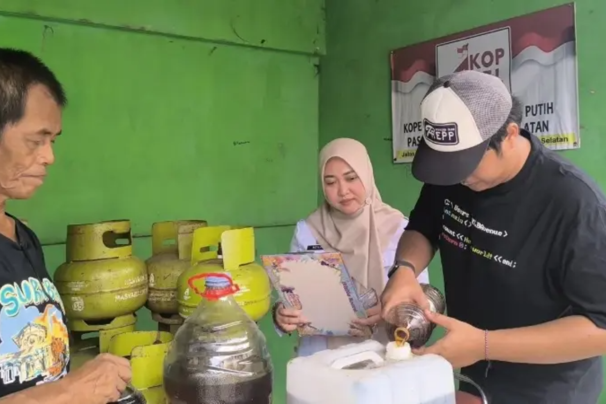 Dukung Kelestarian Lingkungan, Pasar Minggu Kelola Jelantah Lewat Koperasi