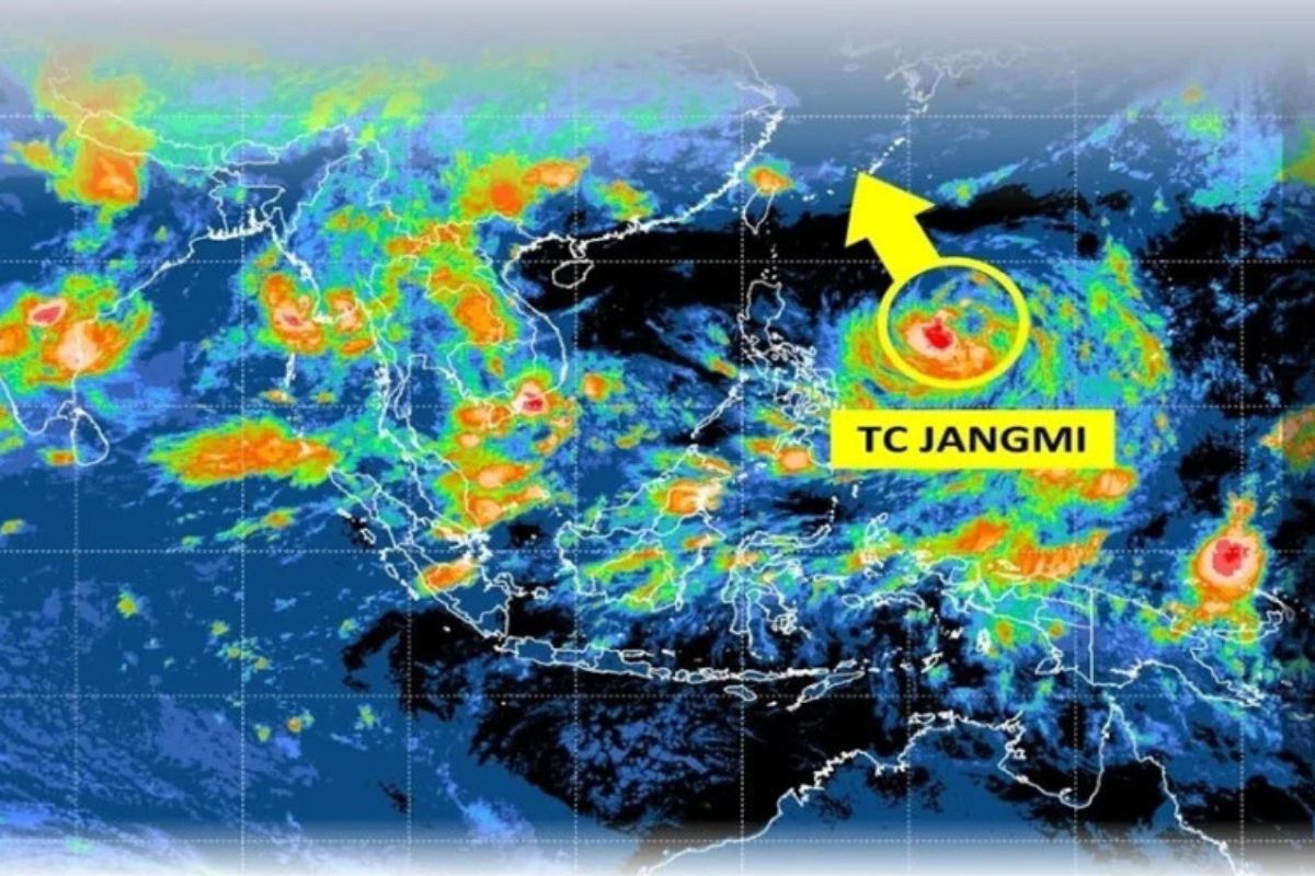 BMKG: Siklon Tropis Jangmi Picu Potensi Hujan di Indonesia