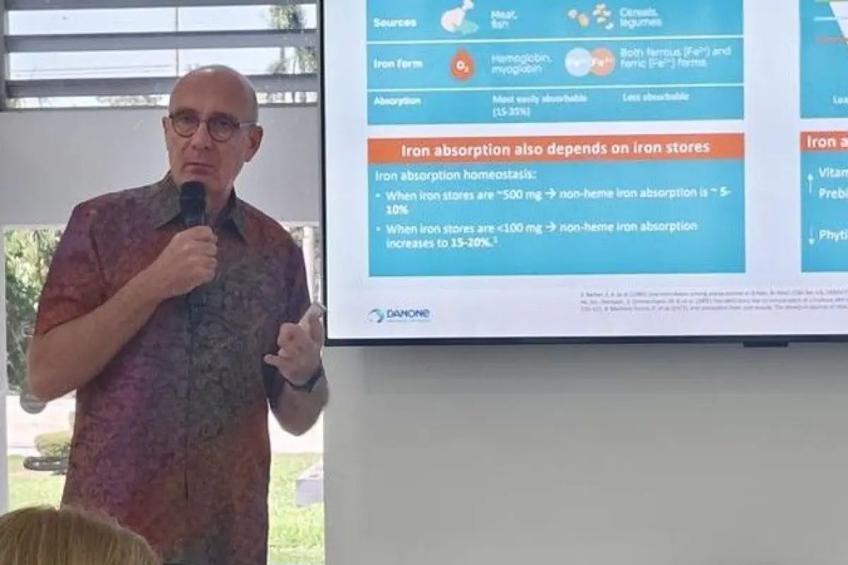 Pentingnya Serapan Zat Besi & Mikrobiota Usus Cegah Anemia