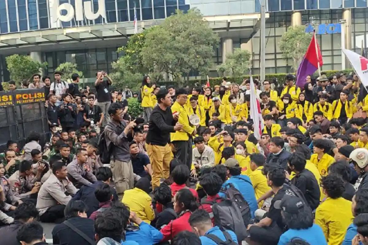 Demo Mahasiswa Majalengka Tuntut Evaluasi Kebijakan Negara