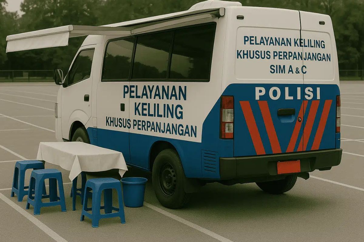 Jadwal dan Lokasi SIM Keliling Jakarta Terbaru Hari Ini