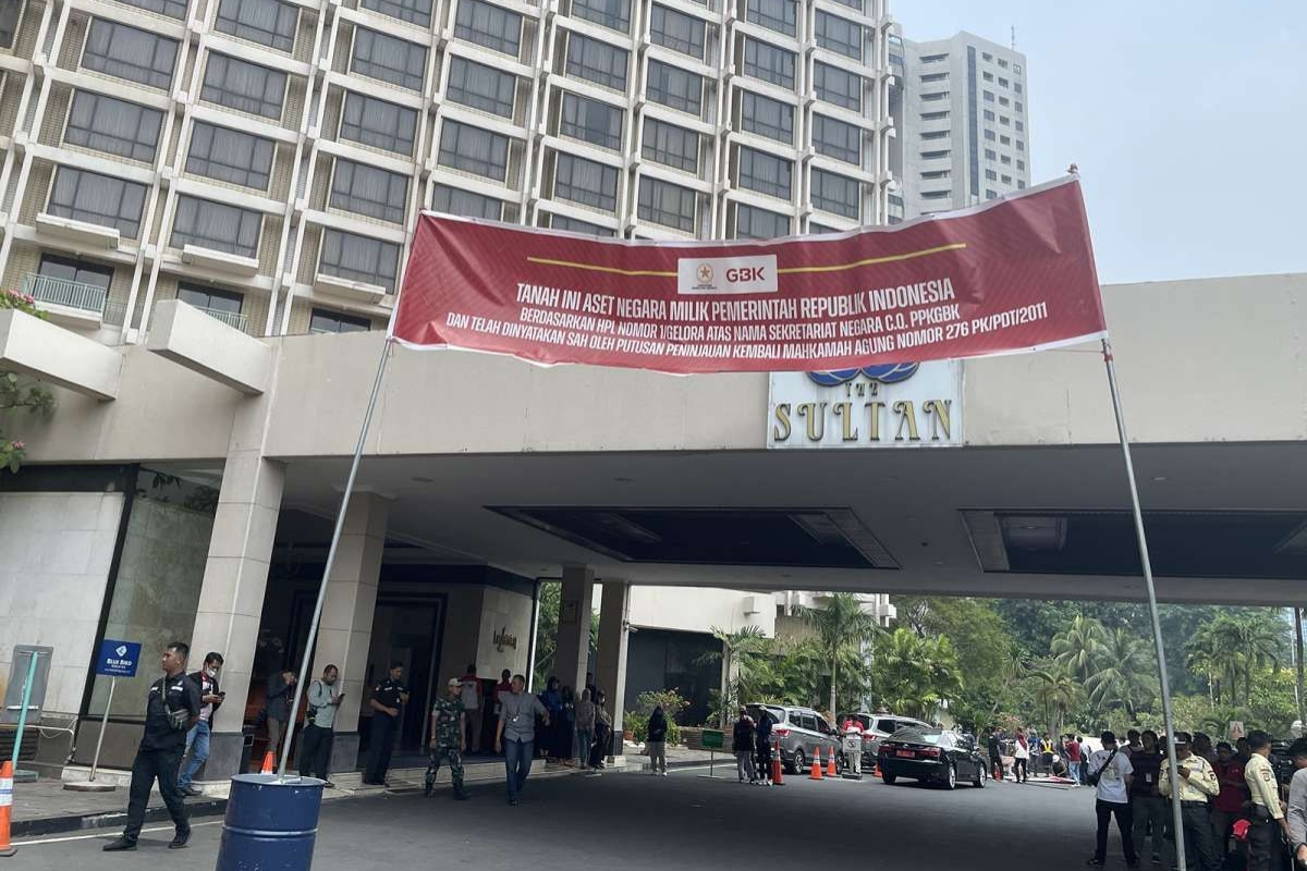 Akses Masuk GBK Disesuaikan Besok Imbas Pengosongan Hotel Sultan