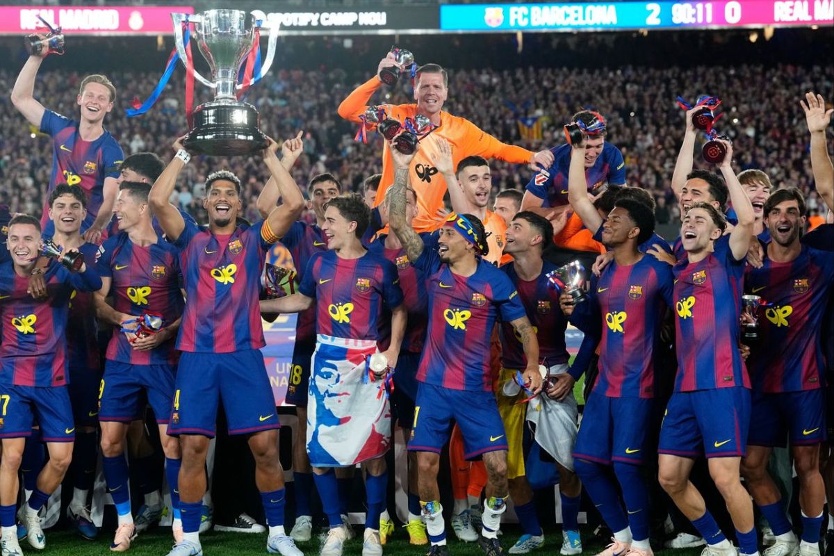 Barcelona Resmi Juara Liga Spanyol Setelah Tekuk Madrid 2-0
