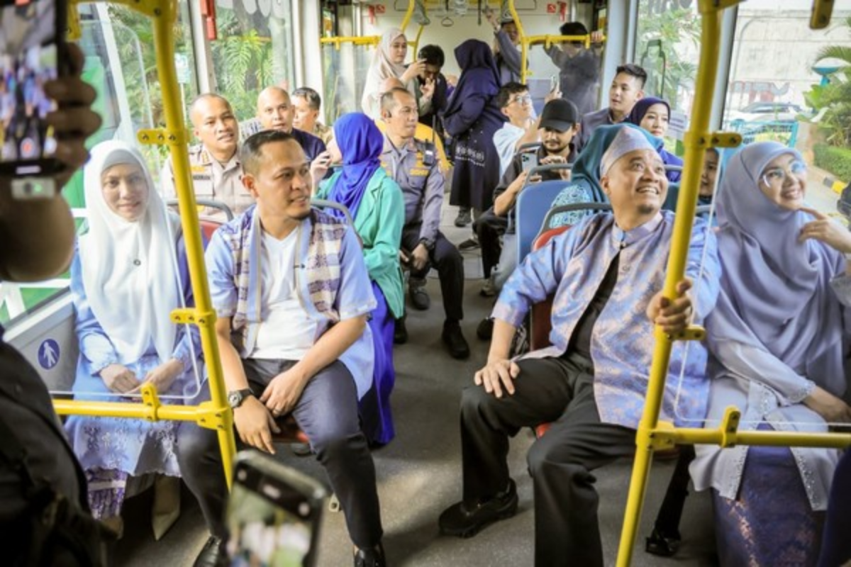 Pekanbaru Uji Coba Bus Listrik, Fokus Kenyamanan dan Tepat Waktu