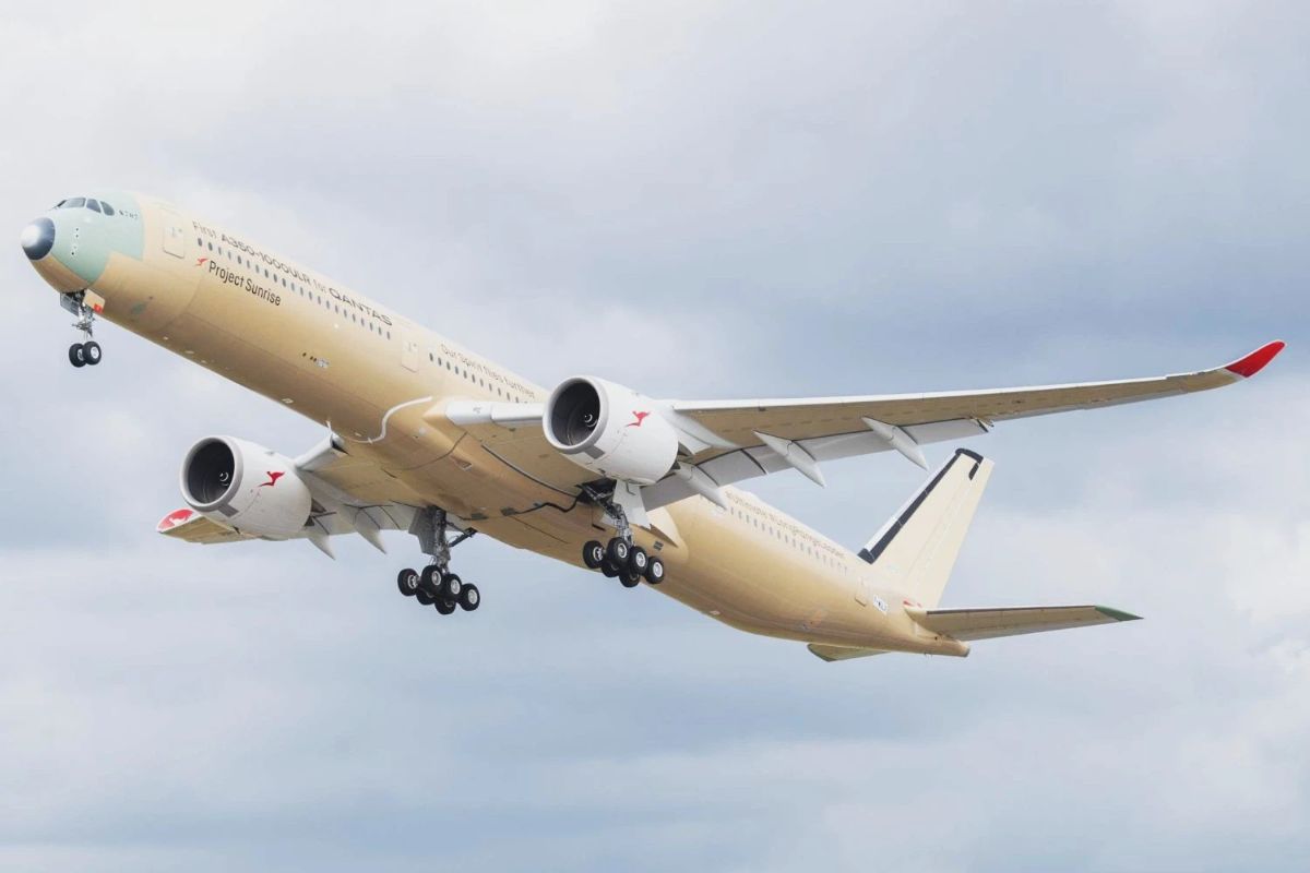Airbus Uji Terbang Perdana A350-1000ULR, Rute Terjauh di Dunia