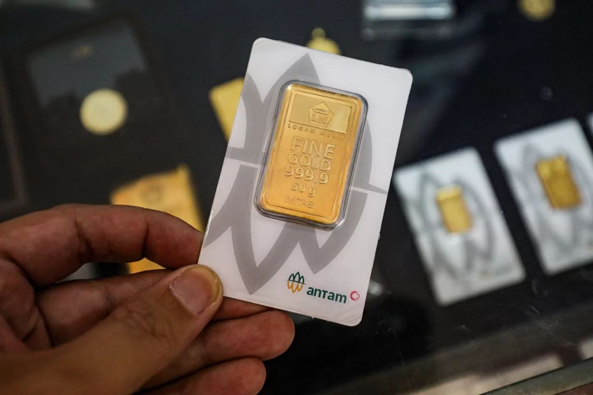 Harga Emas Pegadaian Rabu Pagi: Antam Turun, UBS & Galeri24 Stabil
