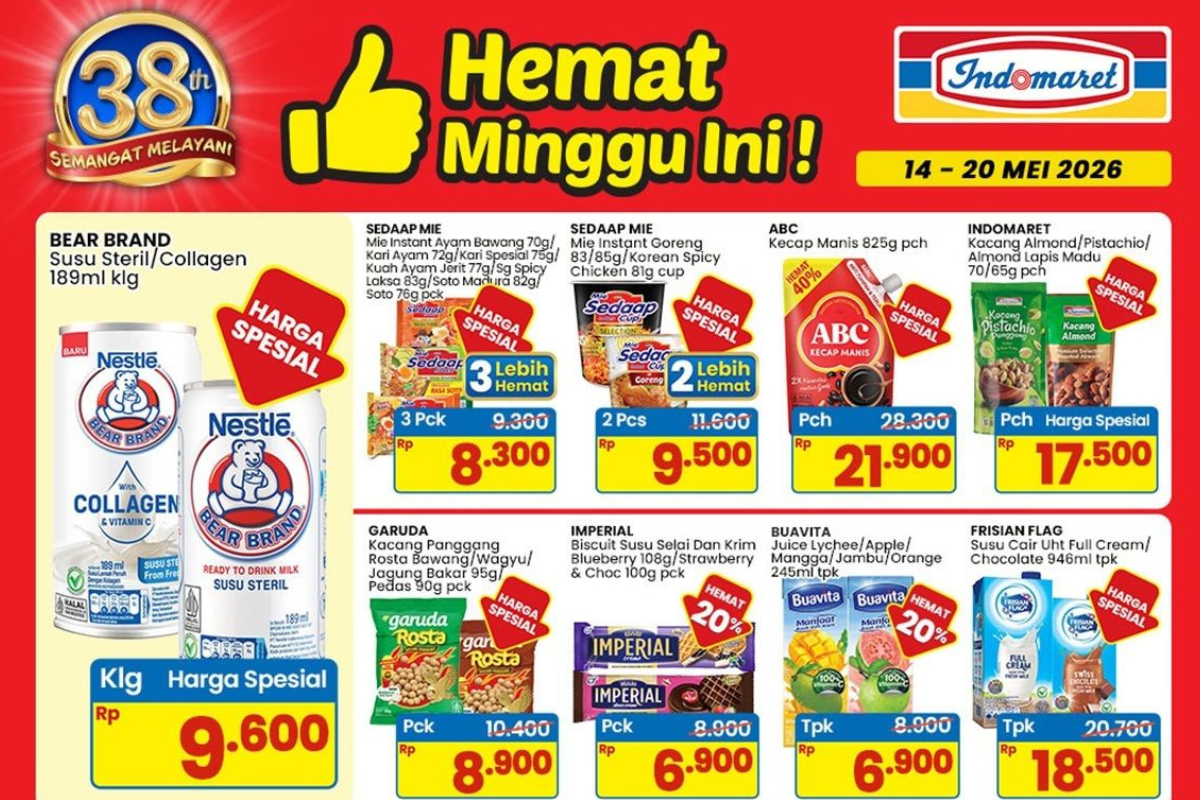 Promo JSM Alfamart 12-14 Juni 2026, Intip Daftar Produk Murahnya