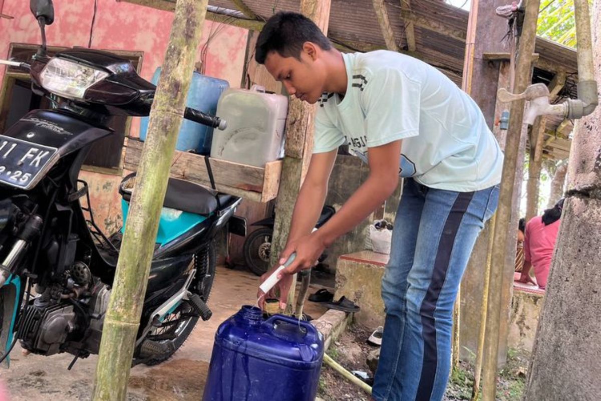 Kisah Sumur Bor Warga Jadi Sumber Air Saat Kemarau