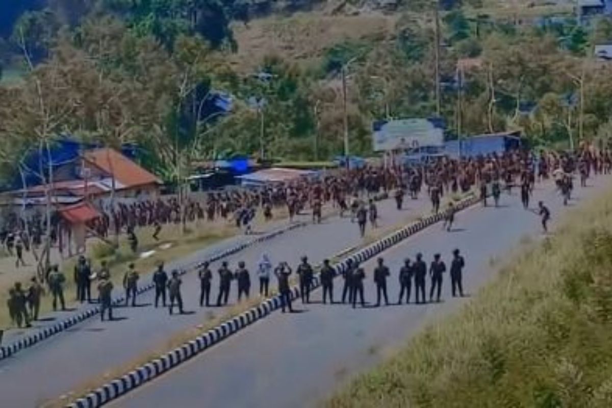 Bentrok Suku di Wamena Tewaskan 13 Orang, Ratusan Warga Mengungsi