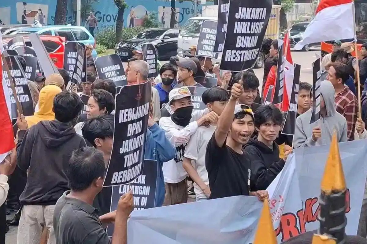 Hindari Macet, Ini Rute Alternatif Saat 5 Demo Kepung Jakarta