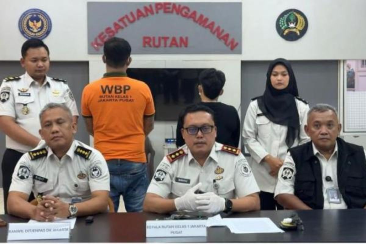 Petugas Rutan Salemba Gagalkan Penyelundupan 15 Gram Sabu