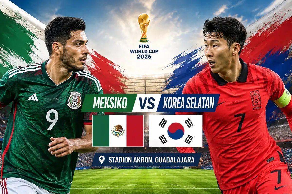 Meksiko vs Korsel: Duel Tajam Raul Jimenez dan Son Heung-min