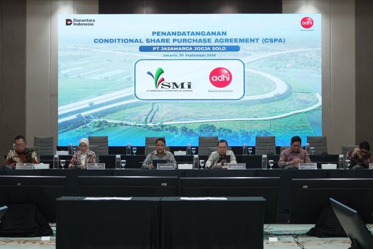 ADHI Teken CSPA Divestasi Saham JMJ dan DTP