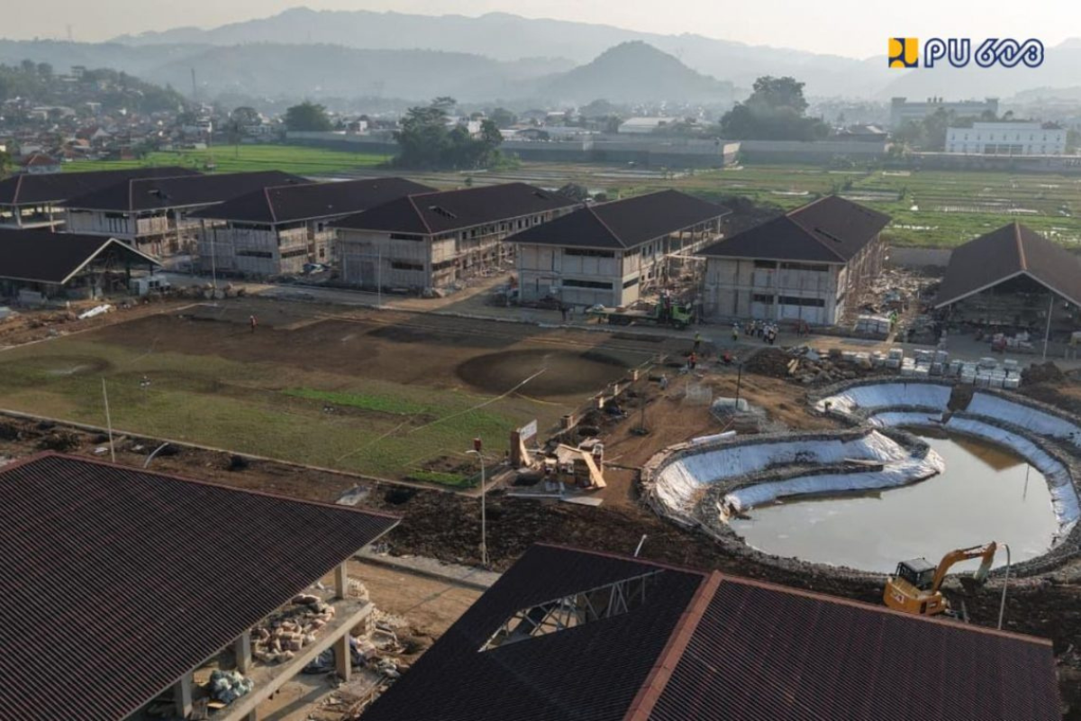 Kementerian PU Bangun Sekolah Rakyat Bandung dengan Tiga Kolam Retensi