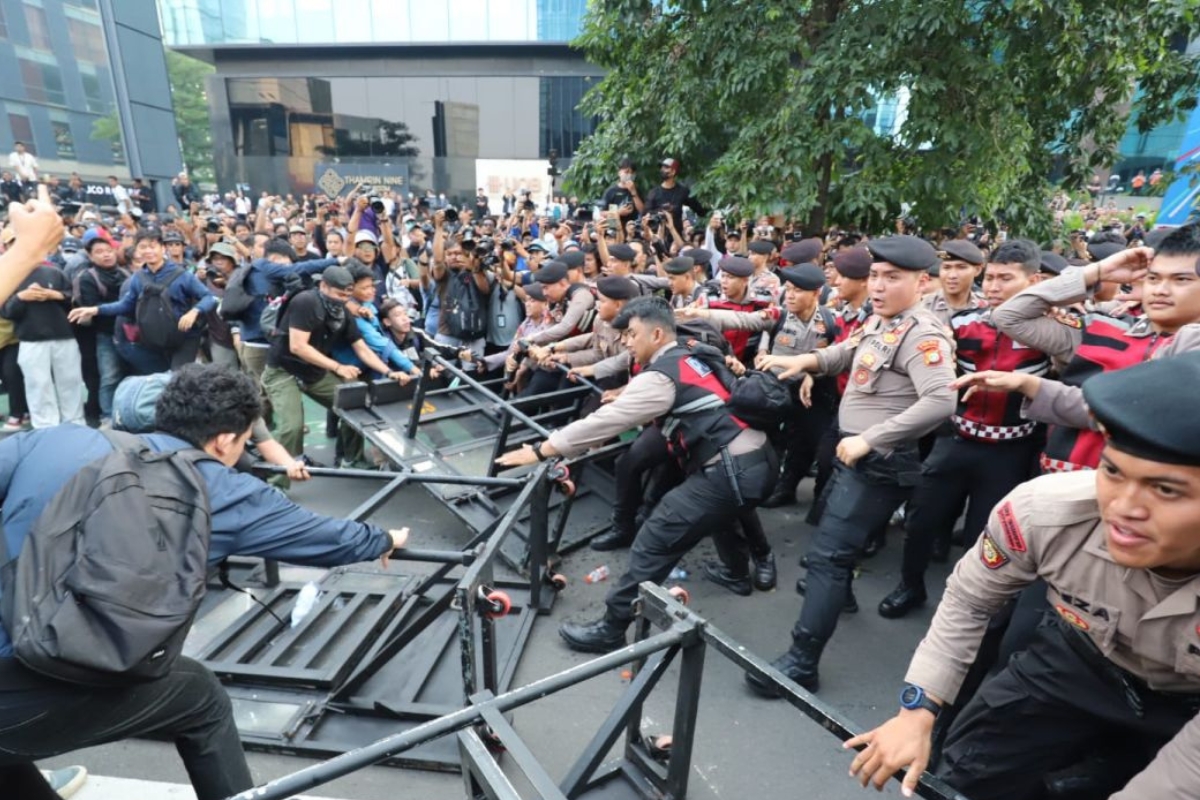 Polisi Siagakan 4.263 Personel Amankan Unjuk Rasa di Lima Titik
