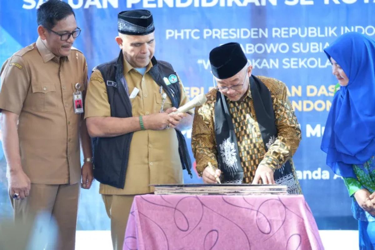 Kemendikdasmen dan TNI AD Sinergi Revitalisasi Sekolah di Aceh