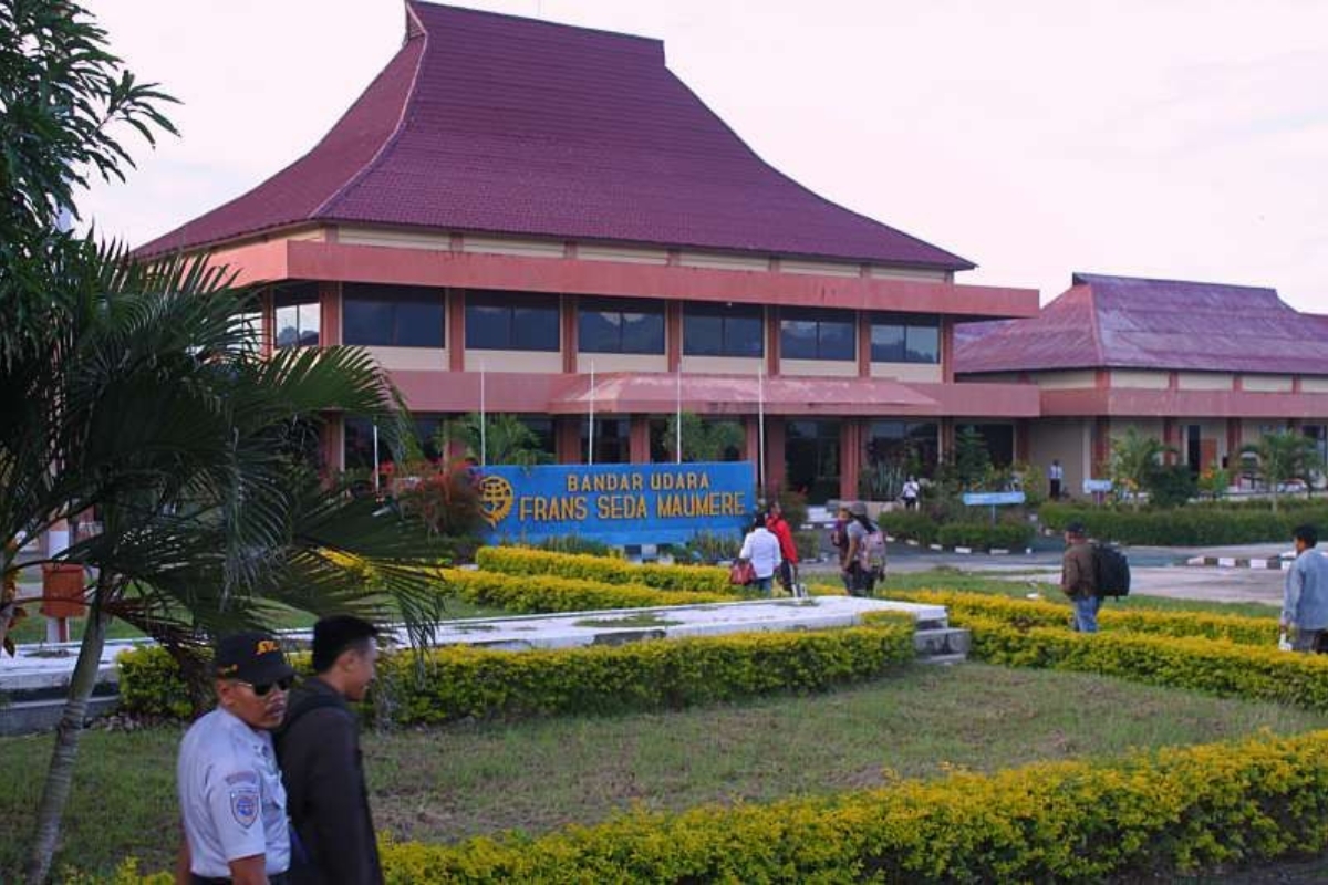 Imbas Erupsi Gunung Lewotobi, Bandara Frans Seda Ditutup Sementara