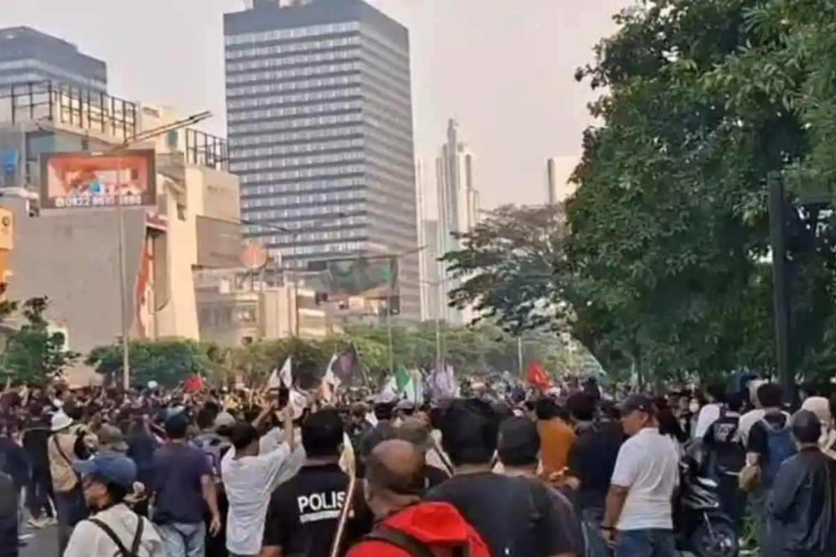 5 Demo di Jakarta Hari Ini, Cek Rute Alternatif Hindari Macet