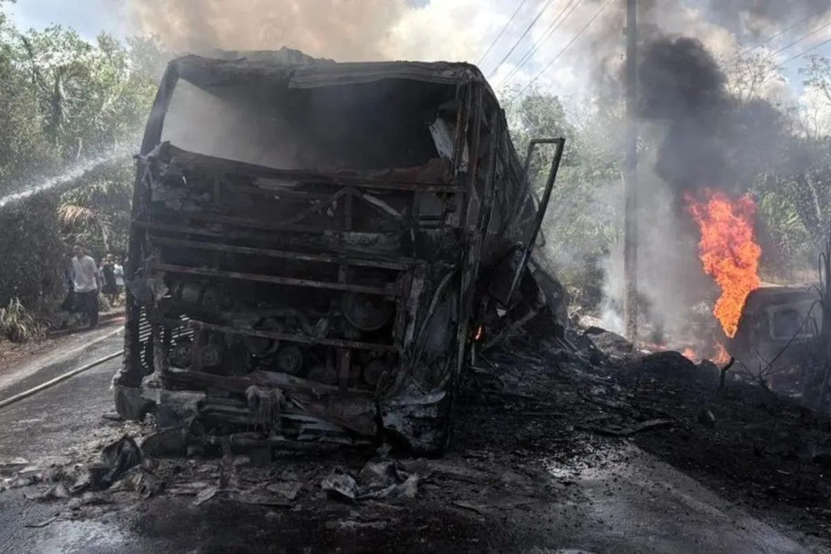 KNKT Selidiki Penyebab Tabrakan Bus ALS yang Tewaskan 18 Orang