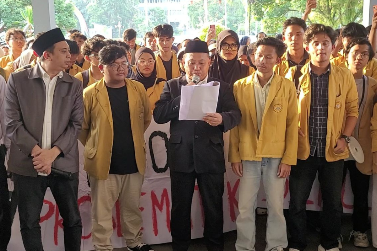 Rektor Unsoed Jelaskan Polemik Utusan Mahasiswa Dampingi Wapres