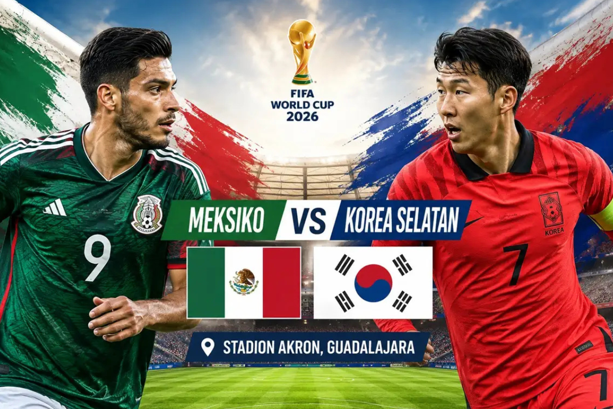Susunan Pemain Meksiko vs Korsel di Piala Dunia 2026