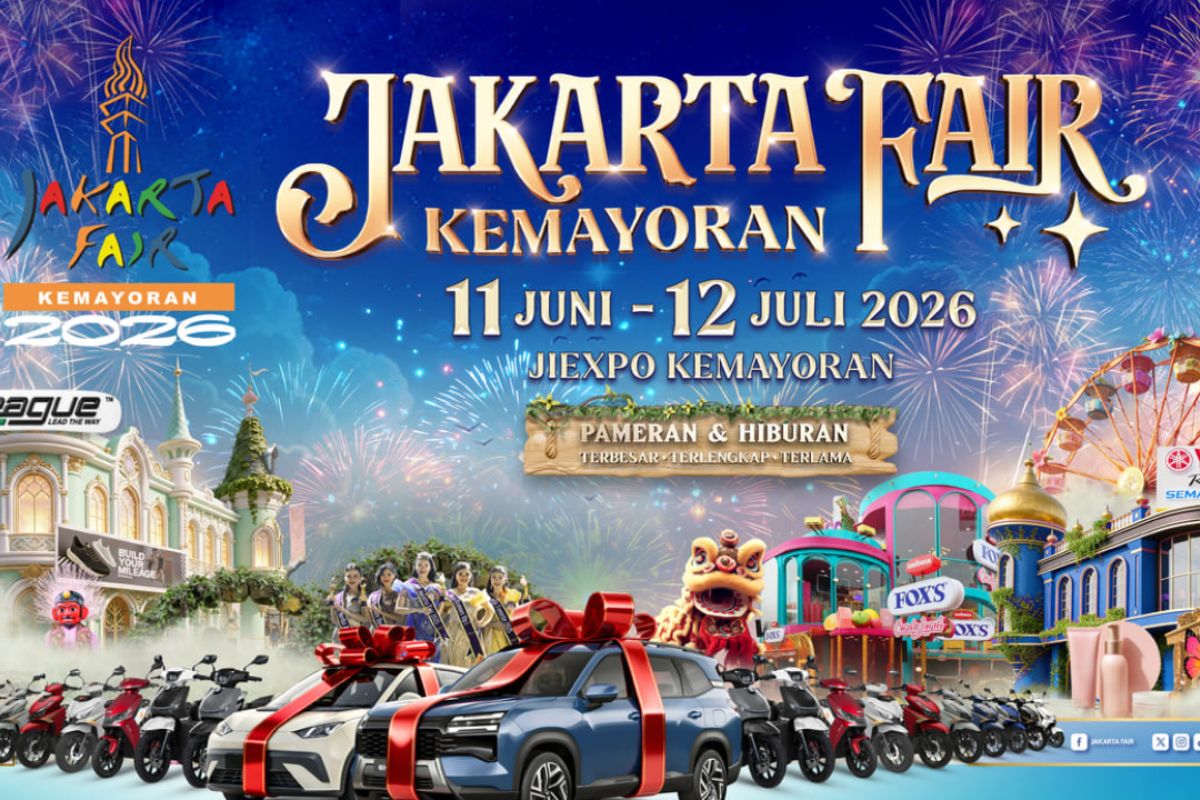 Resmi Dibuka, Jakarta Fair 2026 Hadirkan Hiburan 32 Hari Nonstop