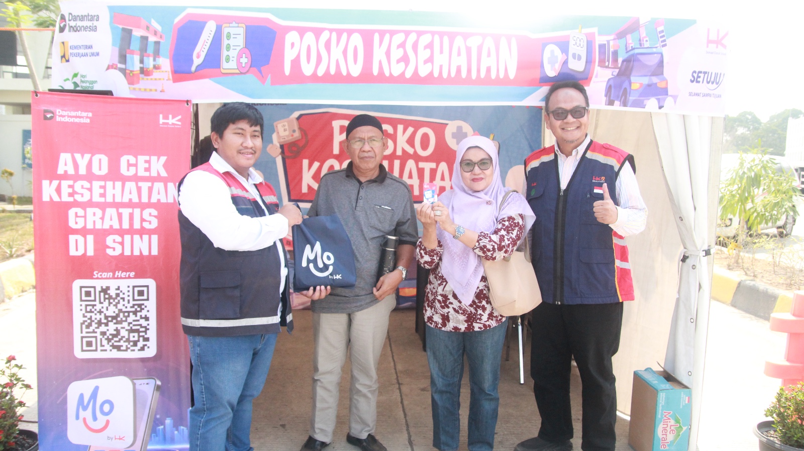 Hutama Karya Gelar Cek Kesehatan Gratis di Sejumlah Rest Area