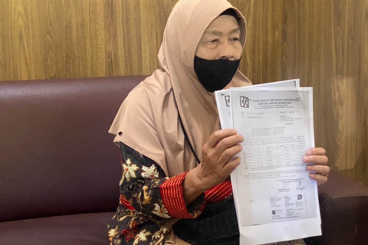Nenek di Wonosobo Ditagih Utang Rp 2,5 Miliar dan Kehilangan Ekskavator
