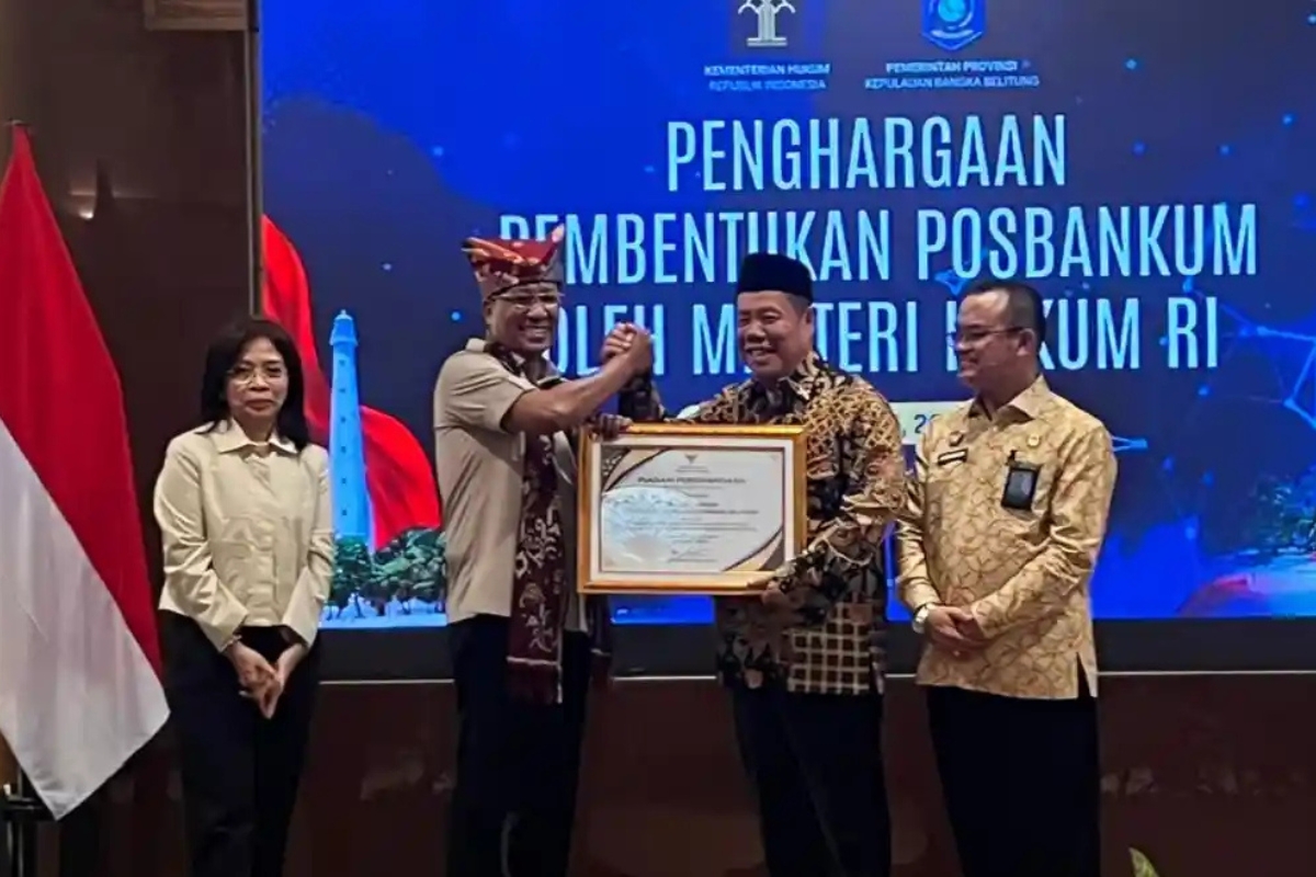 Menkum Sebut Posbankum Jadi Role Model Kolaborasi Penegakan Hukum