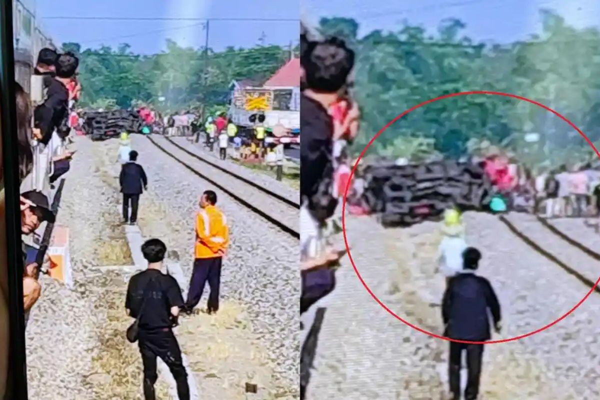 Jalur Surabaya-Madiun Macet 4 Km Imbas Evakuasi Tabrakan KA Logawa