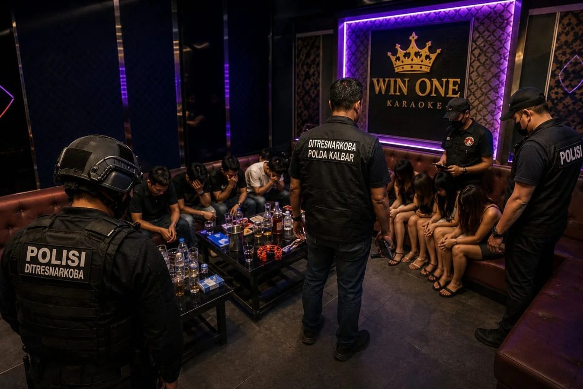 Pesta Narkoba di Karaoke Pontianak, 14 Orang Direhabilitasi