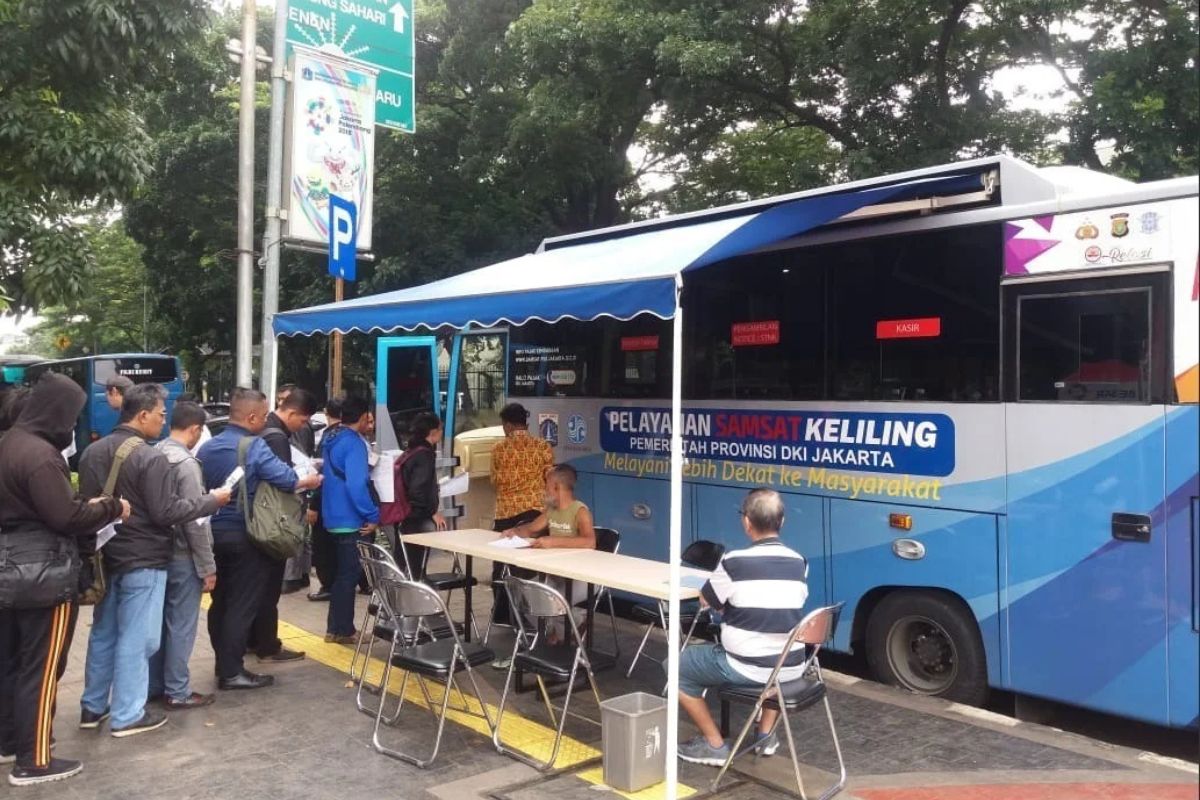 Jadwal dan Lokasi Samsat Keliling Jadetabek Kamis Ini