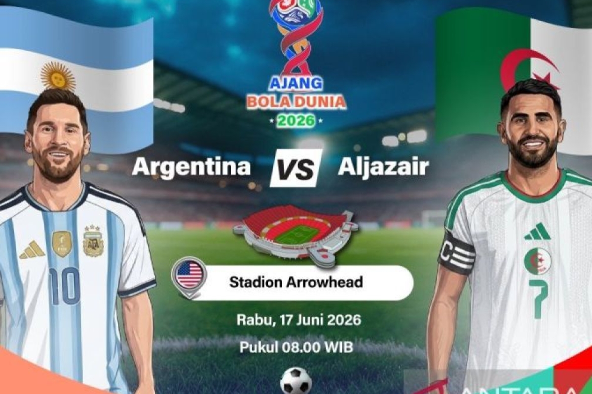 Laga Pembuka Grup J, Argentina Turunkan Skuad Terbaik Lawan Aljazair