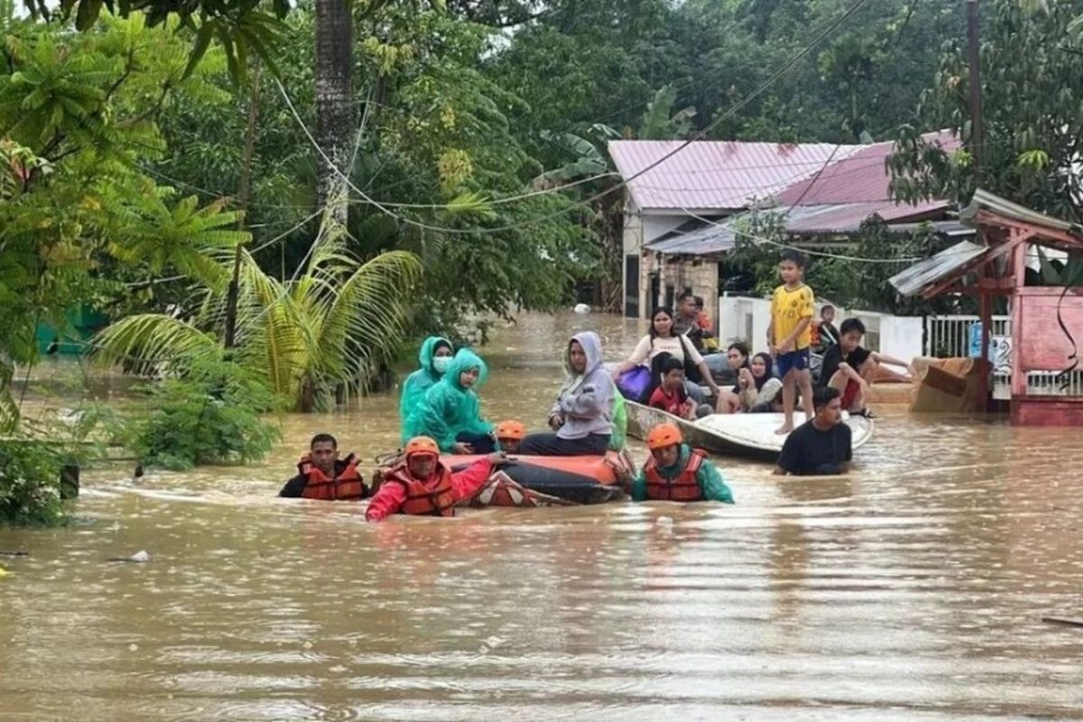 Banjir Kendari: 657 Rumah Terendam dan 2.985 Jiwa Terdampak