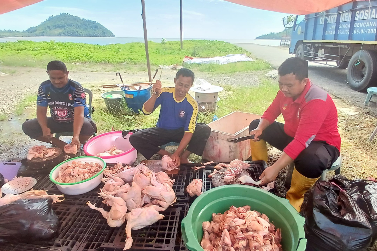 Pemprov Gorontalo Tambah Masa Operasional Dapur Umum Biau